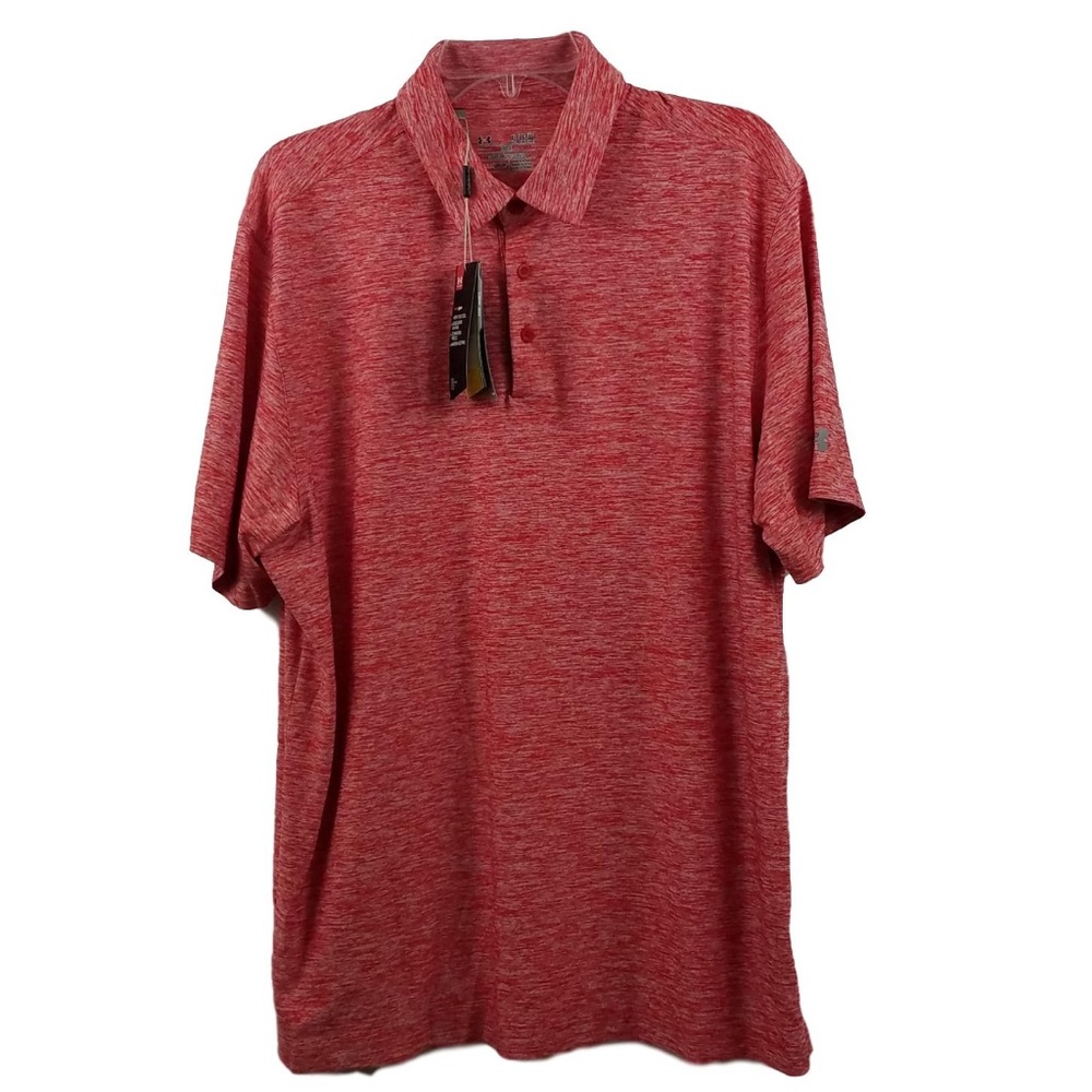 NWT Under Armour Loose HeatGear Golf Polo XL 18.5